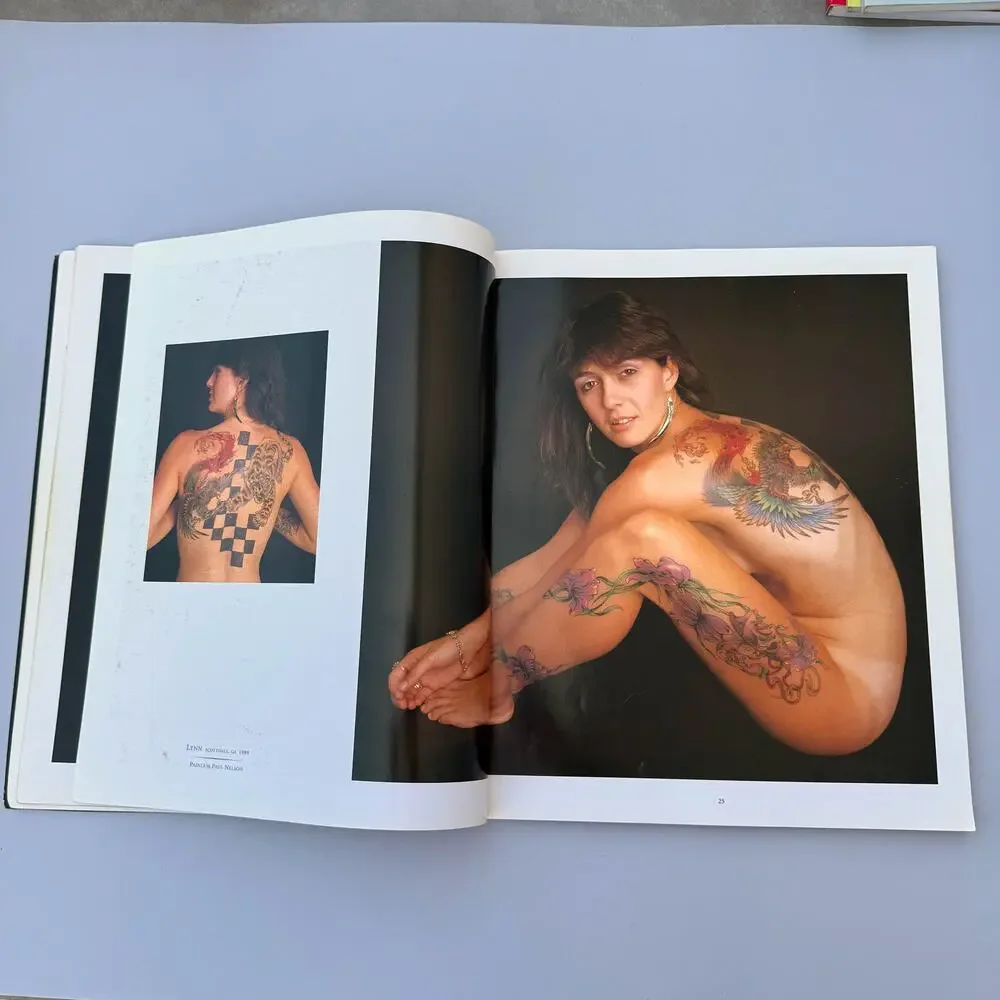 The Illustrated Woman Photographs by William DeMichele Softcover Book Tattoo Art